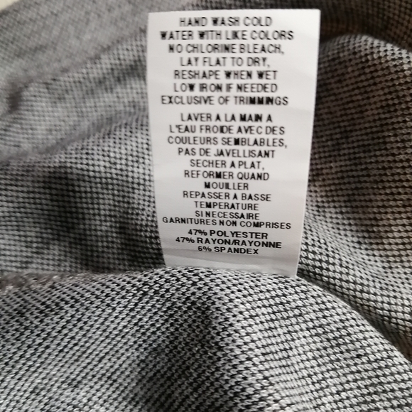 Antistar Soft Plaid Mini Skirt With Thigh Slit - Picture 7 of 7